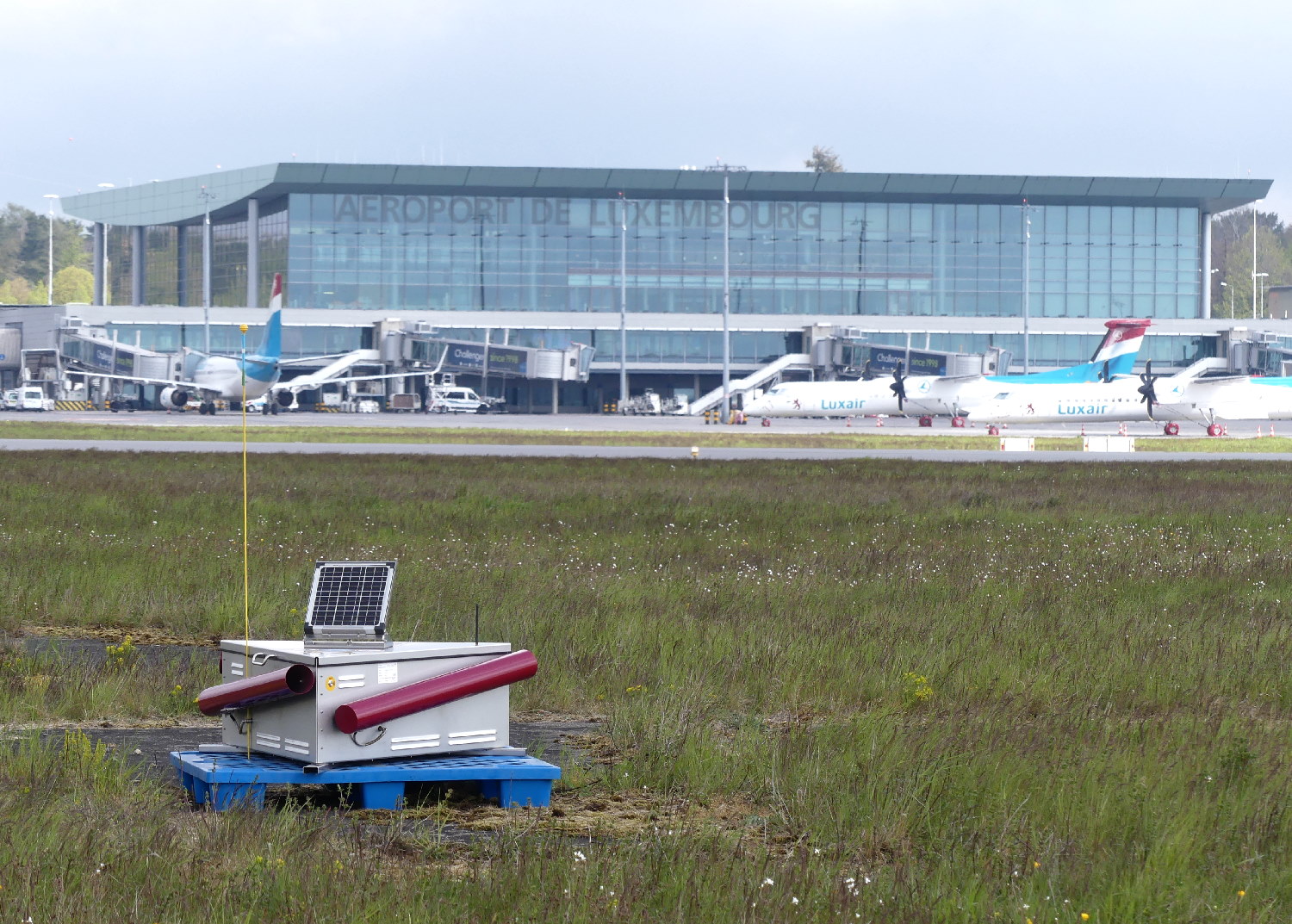 Purivox TA-RC System - bird control LUX Airport