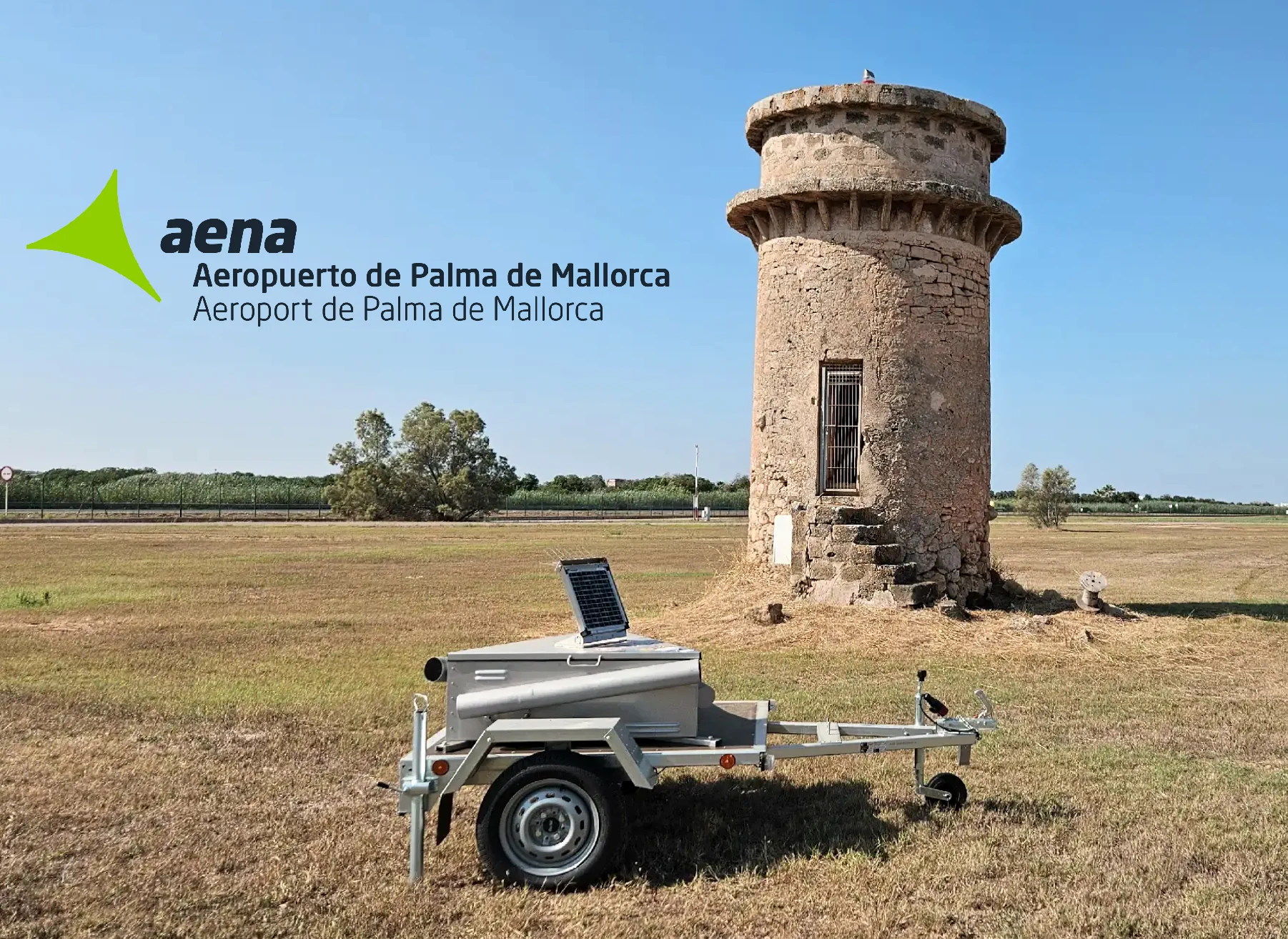 Palma de Mallorca using the Purivox TA-RC System for their bird deterrent program