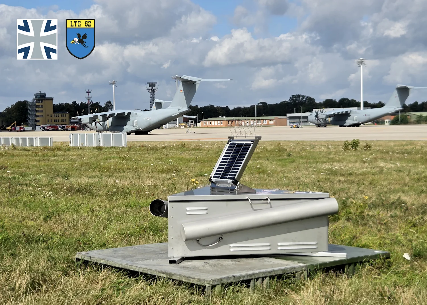 Bird control with the Purvixox TA-RC System at LTG 62 – German air force