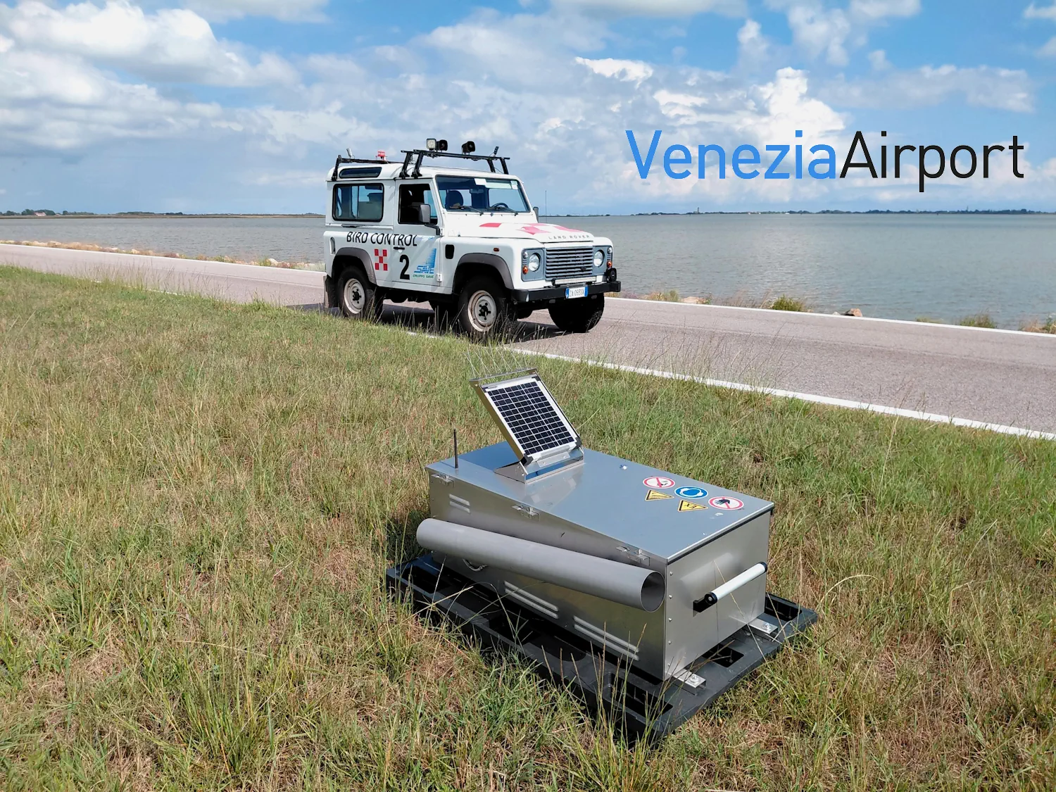 Bird Control with Purivox DA-RC System at Venezia Airport – Italy